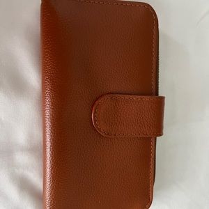 Terracotta  Wallet Genuine leather